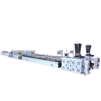 kopen Plastic PVC Profile Extrusion Machine PLC besturingssysteem Siemens Motor online manufacture