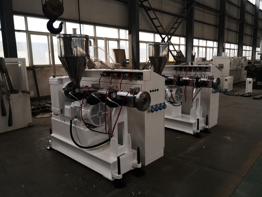 kopen HDPE LDPE PE-buisprofiel pellets plaat grid board single screw Extruder SJ120/28 75kw 300kg/h extrusiemachine online manufacture