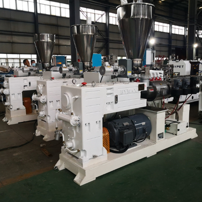 kopen Shenzhen HYPET Plastic Extruder Machine Parallel Twin Screw Plastic Extruder Machine Plastic Extruders Machine online manufacture