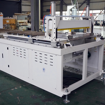 kopen 600/700/800mm PVC WPC Door Production Line Extrusion Machine 140/180/220mm Door Frame Profile Door Hot Stamping Carving Machinery online manufacture