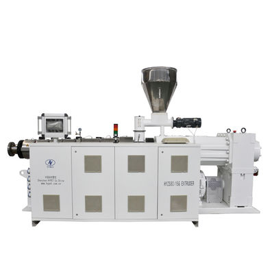 kopen PVC-productieapparatuur voor tweeschroef-plastiek, dubbelschroef-extrudermachine HYZS80/156 met 55kw 550kg/h online manufacture