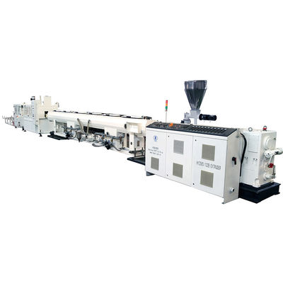 kopen High Output 90-160mm PVC UPVC waterpijp drainage rioolpijp maken machine met HYPET 65/132 Twin Scew Extruder online manufacture