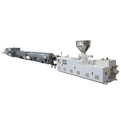 kopen Pvc-Pijp die Machine/Plastic Lijn van de Pijpuitdrijving 200 - 400mm maken online manufacture