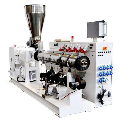 kopen Plastic Bladextruder/van de de Schroefmachine van Pvc Tweelingschroef 120/28 online manufacture