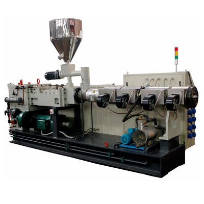 kopen Grote de Extrudermachine van de Output Dubbele Schroef voor Plastic Verwerkings160kw PS130/28 Output 1100kg/H online manufacture