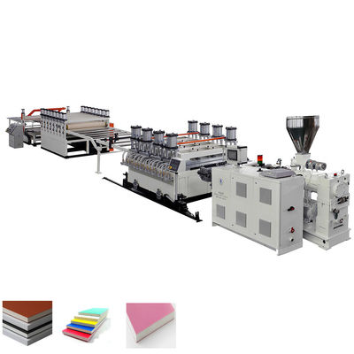 kopen WPC PVC Foam Board Plastic Sheet Extruder Machine Elektrische verwarming online manufacture