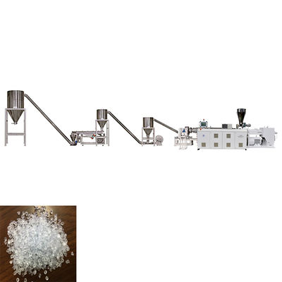 kopen Transparante Pvc-Korrel die Machine/Plastic Pelletiserende Lijn maken online manufacture