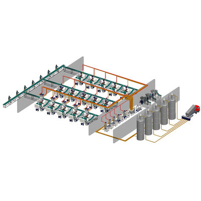 kopen Automatisch pvc die Gecentraliseerd het Voeden Systeem voor Industriële Kunststof mengen online manufacture