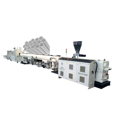 kopen Pvc-de Uitdrijvingslijn van de Drainagepijp voor Grootte 110 - 160mm met PLC Controlesysteem online manufacture