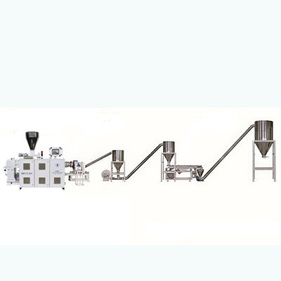 kopen Hout Plastic Composite Mixed Pelleting Extruder HDPE / LDPE / PP / PET Pellet Makers, PVC WPC Granules Makers online manufacture