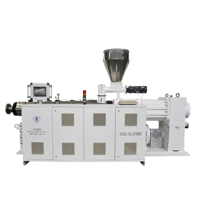 kopen 75kw motor PVC ZS80/173 Twin Screw Extruder voor Euro Tech Conic Uitgang 750kg/h online manufacture
