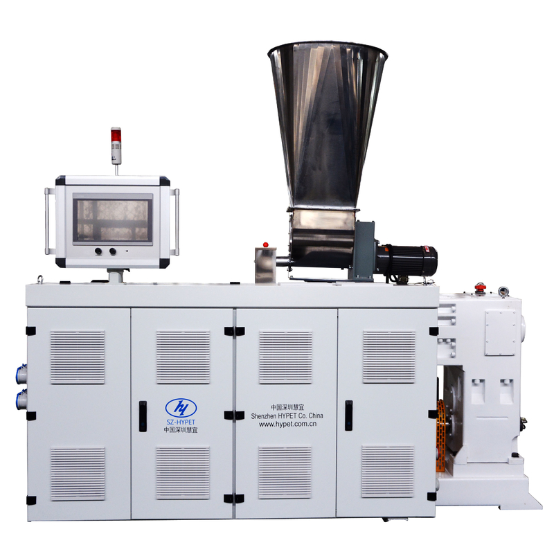 450-600mm PVC dakwand plafond decoratie paneel maken Machine Twin Screw Extruder HYZS80/156 55kw