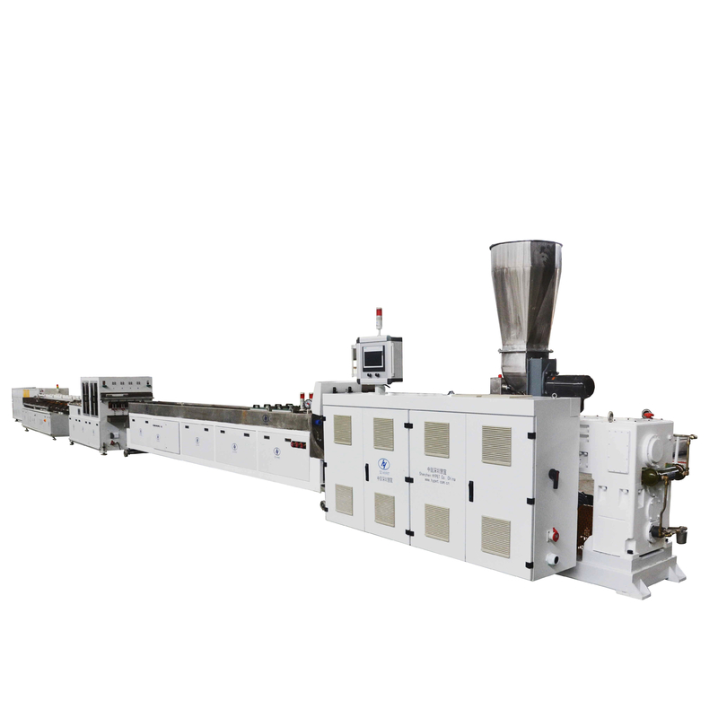Double Head Station 20-63mm PVC UPVC geleiding elektrische kabel buis Tube maken machine met ZS65/132 37kw Output 320kg