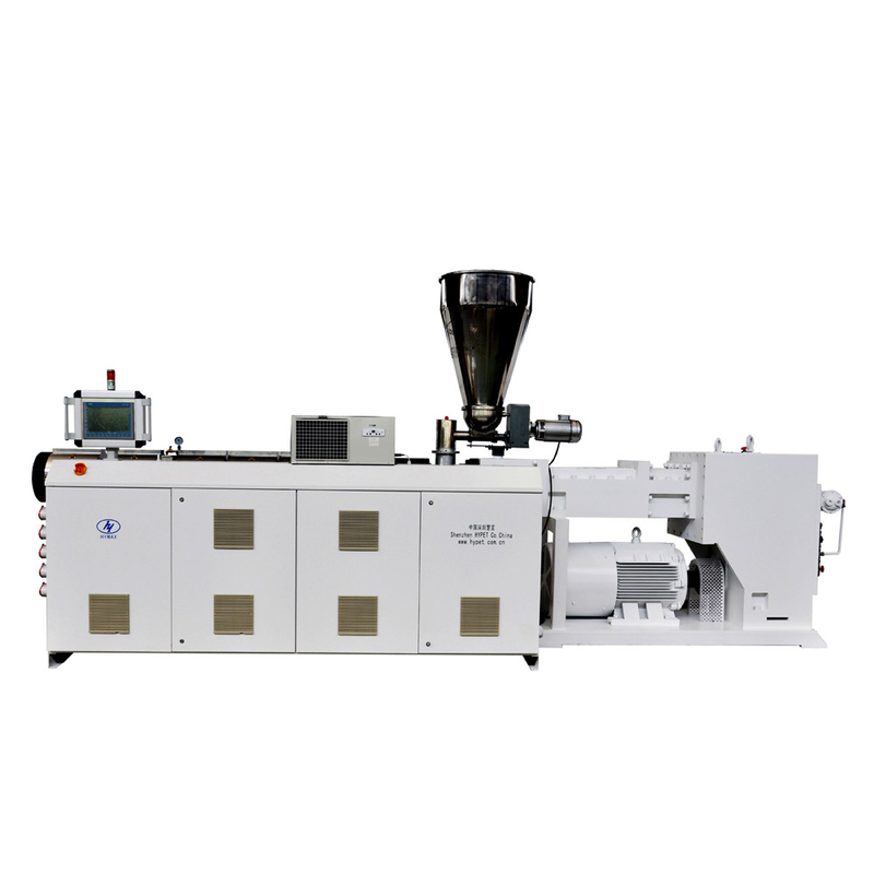 High Output efificint parallelle tweescrew extrusie HYPS90 L/D 28 parallelle dubbele schroef extruder