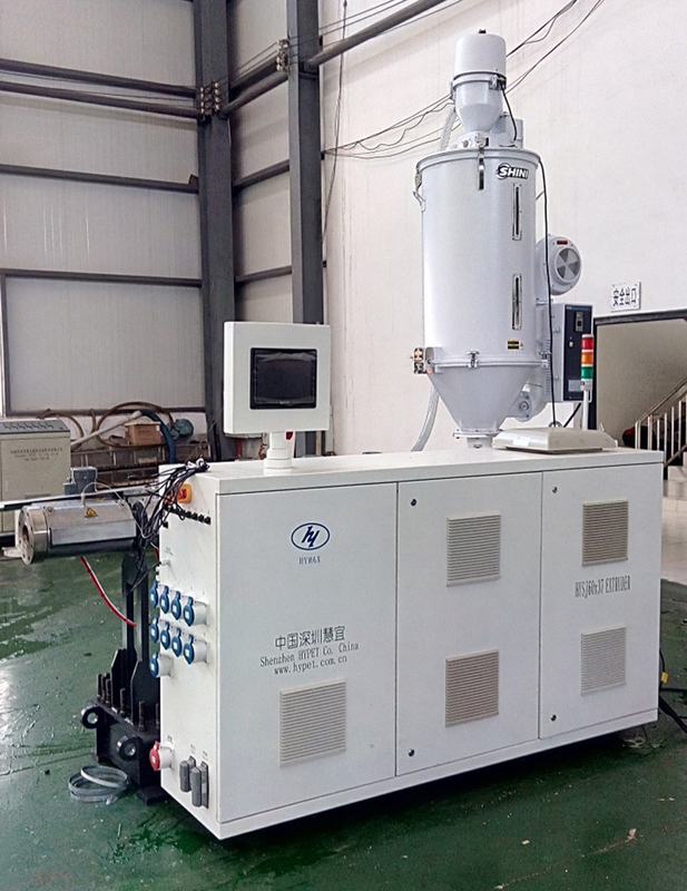 LDPE HDPE PPR ABA/ABC Composite Pipe Making Machine HYSJ60/38 55kw Plastic Single Screw Extruder 5 Verwarmingszones