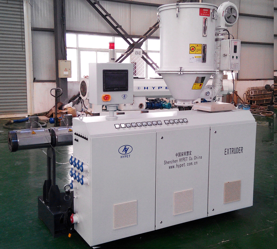 Hoogprecisie HYSJ65/38 PE PERT Drielagige extruder voor HDPE-polyethyleenbuizen