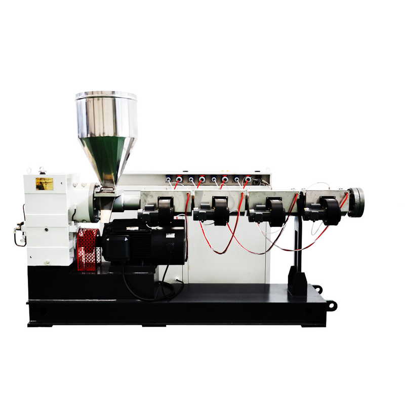 Afvalmateriaal gerecycled LDPE HDPE PP Plastic extrusion machine single screw Extruder SJ75/30 voor pellets buisprofiel