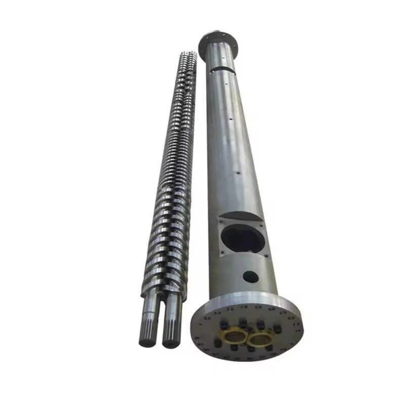 Hardchroomplating Parallel schroef en loop voor twee schroef extruders en maatmeting Service gratis