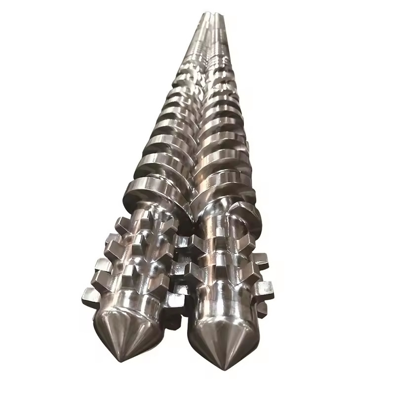 Hardchroomplating Parallel schroef en loop voor twee schroef extruders en maatmeting Service gratis