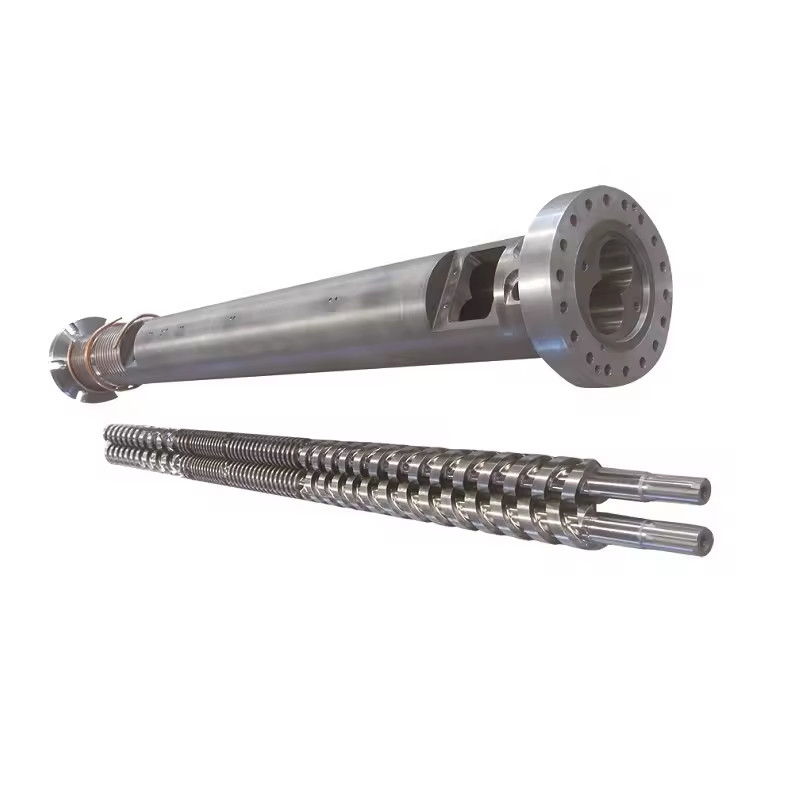 Hardchroomplating Parallel schroef en loop voor twee schroef extruders en maatmeting Service gratis