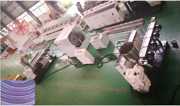 PVC flexibele zachte buis transparante tuinpijp 10-38mm extrusie maken machine productielijn met SJ75/30 Extruder