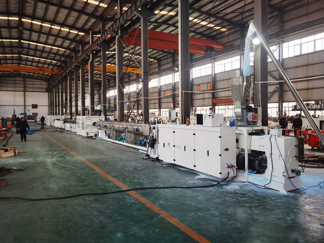 90-250mm / 160-400mm PVC-O Pipe Productie Lijn Betrouwbaar PVC O Pipe Productieproces
