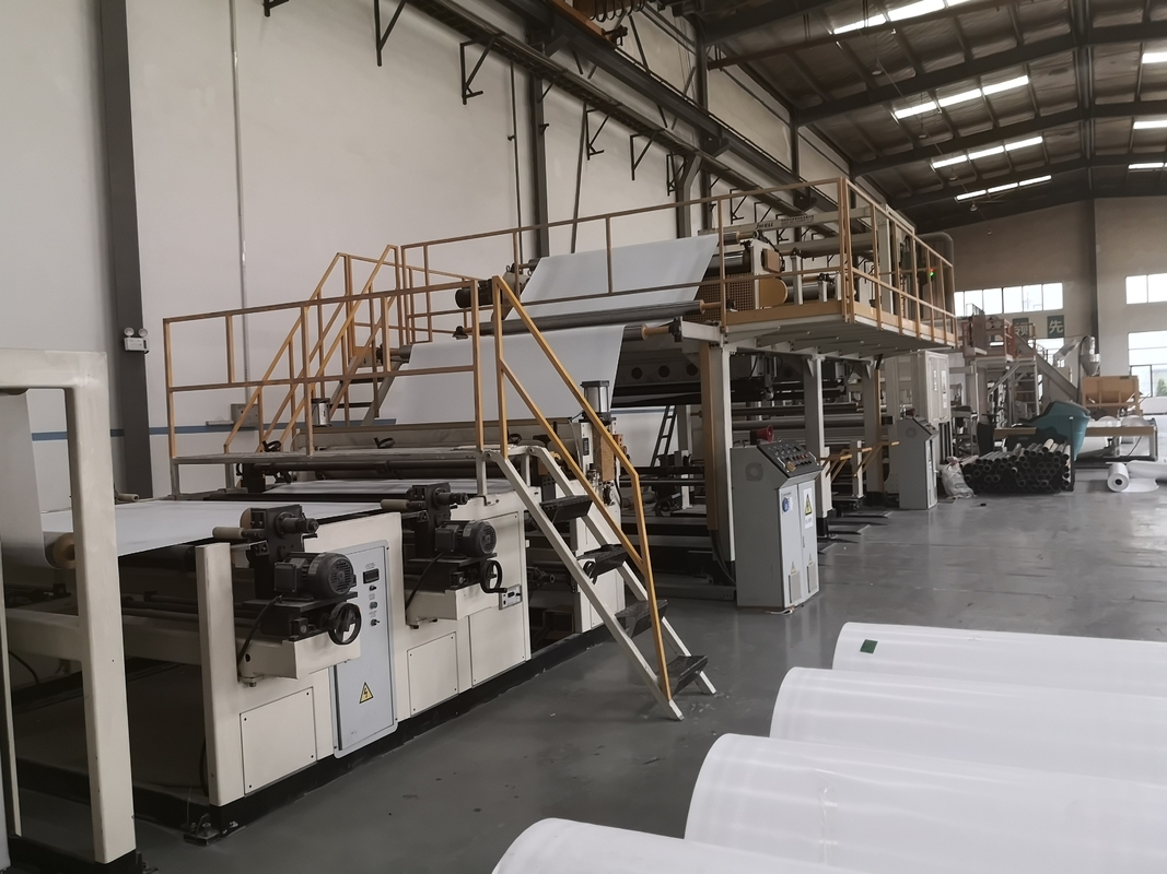 Automatische warm gesmolten kleefcoating / filmcoating en zandcoating productielijn aanpasbaar