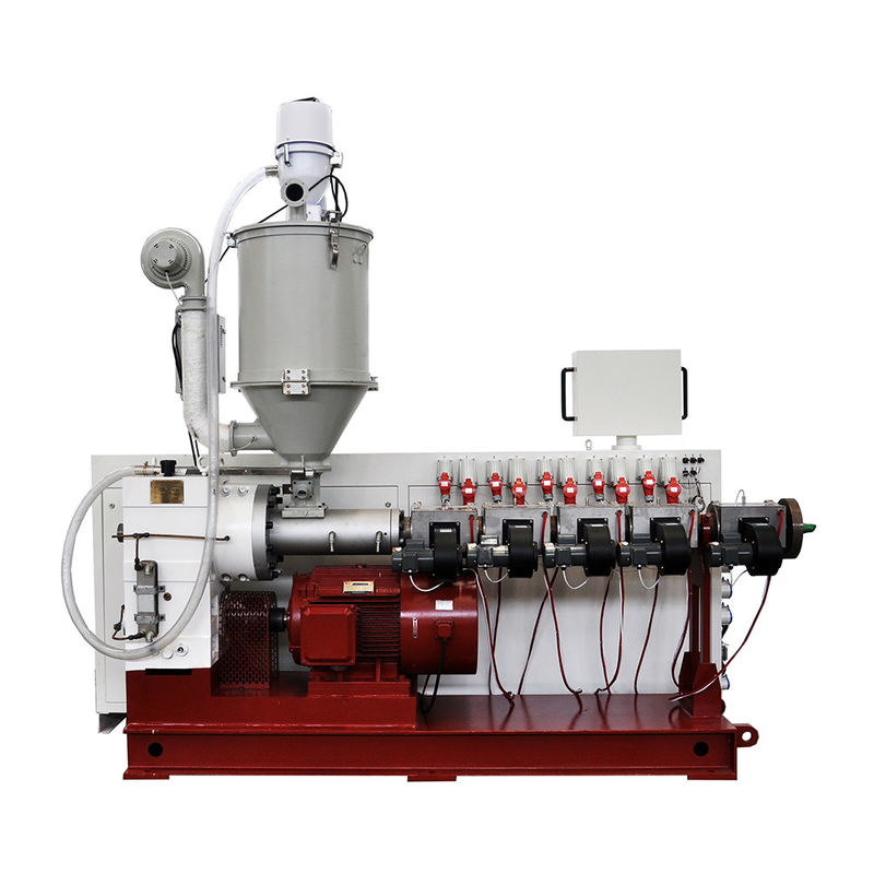 Hoog vermogen PE HDPE productie machine enkel schroef extruder voor de uitgang 90kg/h SJ55/30 motor 30kw