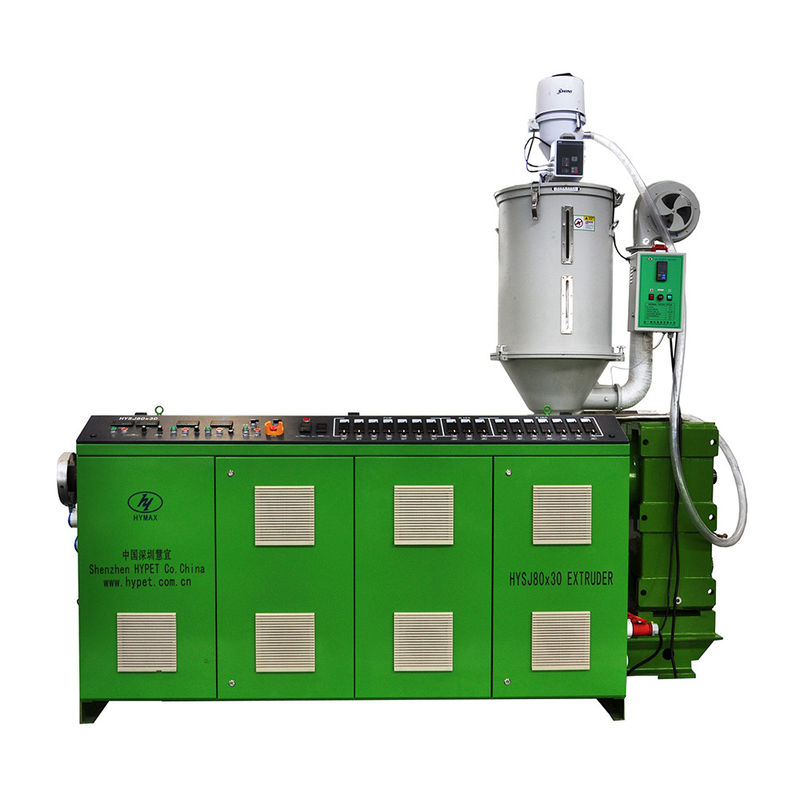 HDPE PE PERT LDPE Single Screw Extruder HYSJ75/33 220kg/h met 75kw motor