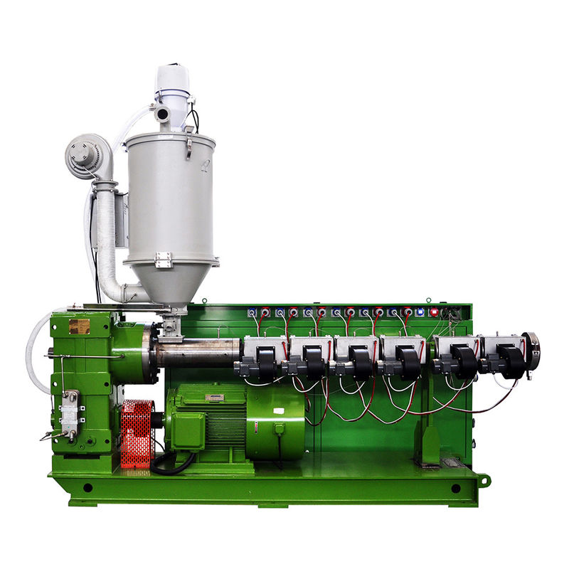 HDPE PE PERT LDPE Single Screw Extruder HYSJ75/33 220kg/h met 75kw motor