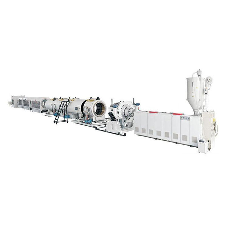 De grote Groottepe Machine van de Pijpuitdrijving met Enige Schroefextruder SJ160/33