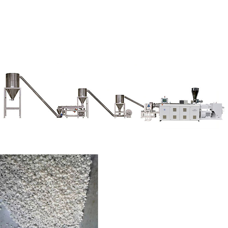 Productielijn voor PVC-granulaat met hoge capaciteit voor PVC-granulaat voor kabeltransparante PVC-pellets