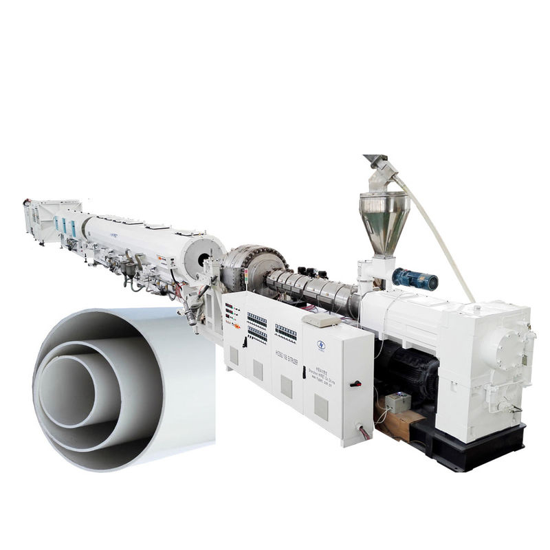Automatische CNC-gecontroleerde PVC-pijpdraadmachine voor verschillende maten 250/315/400/500mm