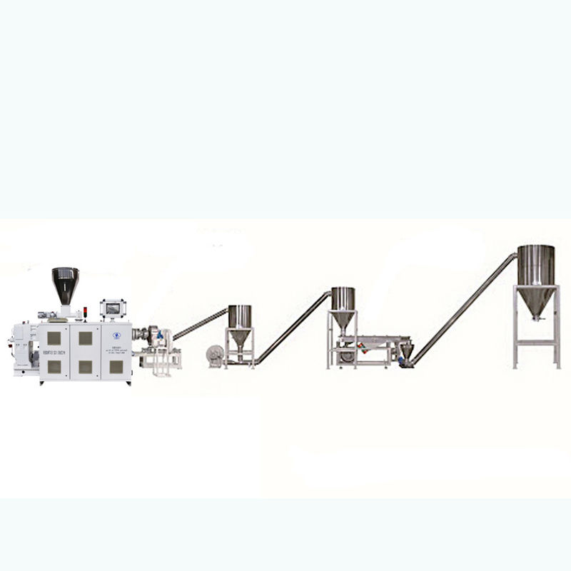 Hout Plastic Composite Mixed Pelleting Extruder HDPE / LDPE / PP / PET Pellet Makers, PVC WPC Granules Makers