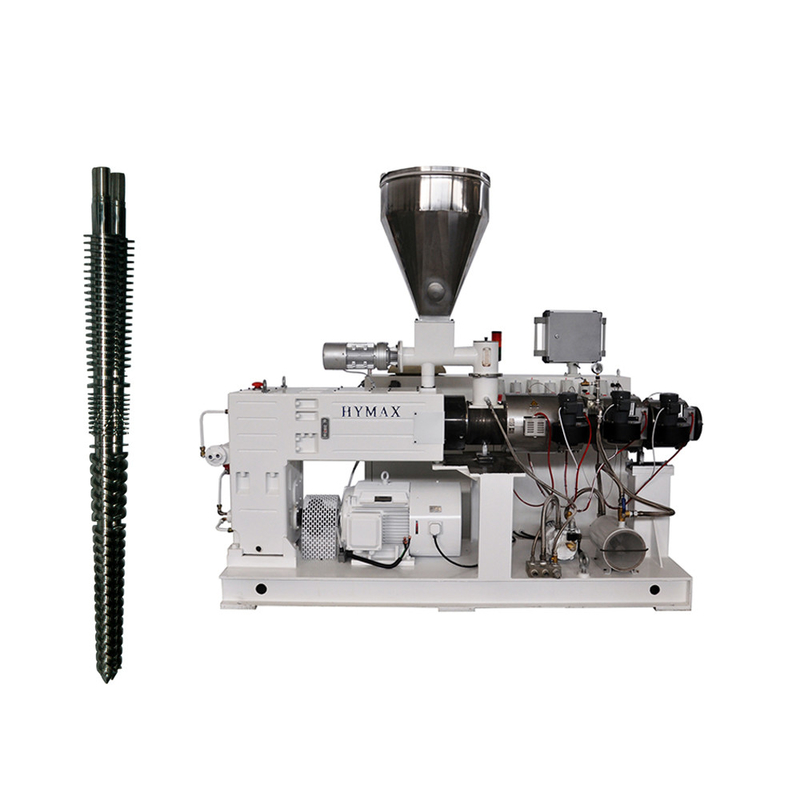Plastic PVC conische tweeschroef-extruder voor 65/132 55/120 51/110 45/100 mm
