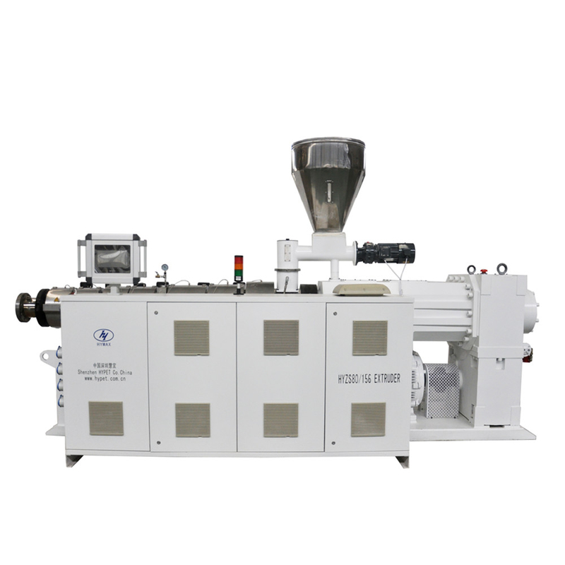 75kw motor PVC ZS80/173 Twin Screw Extruder voor Euro Tech Conic Uitgang 750kg/h